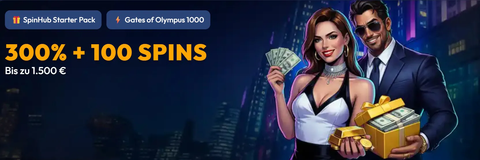 SpinHub Casino banner