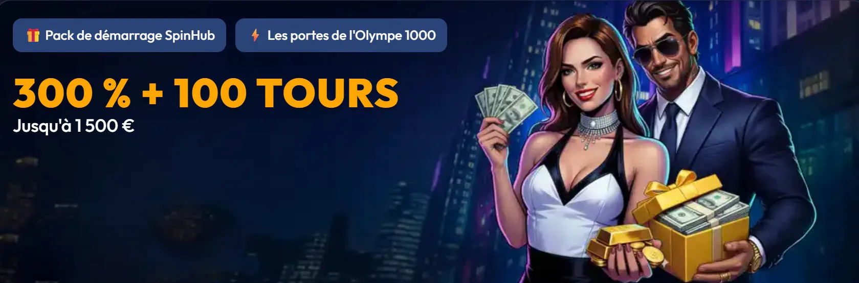 SpinHub Casino banner