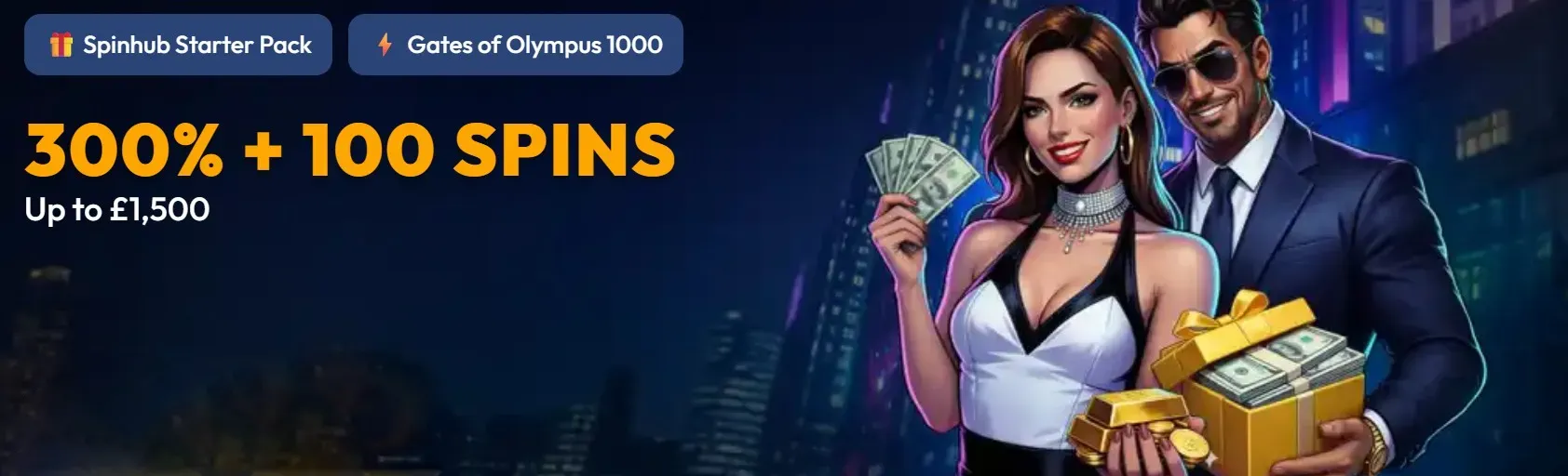 SpinHub Casino banner